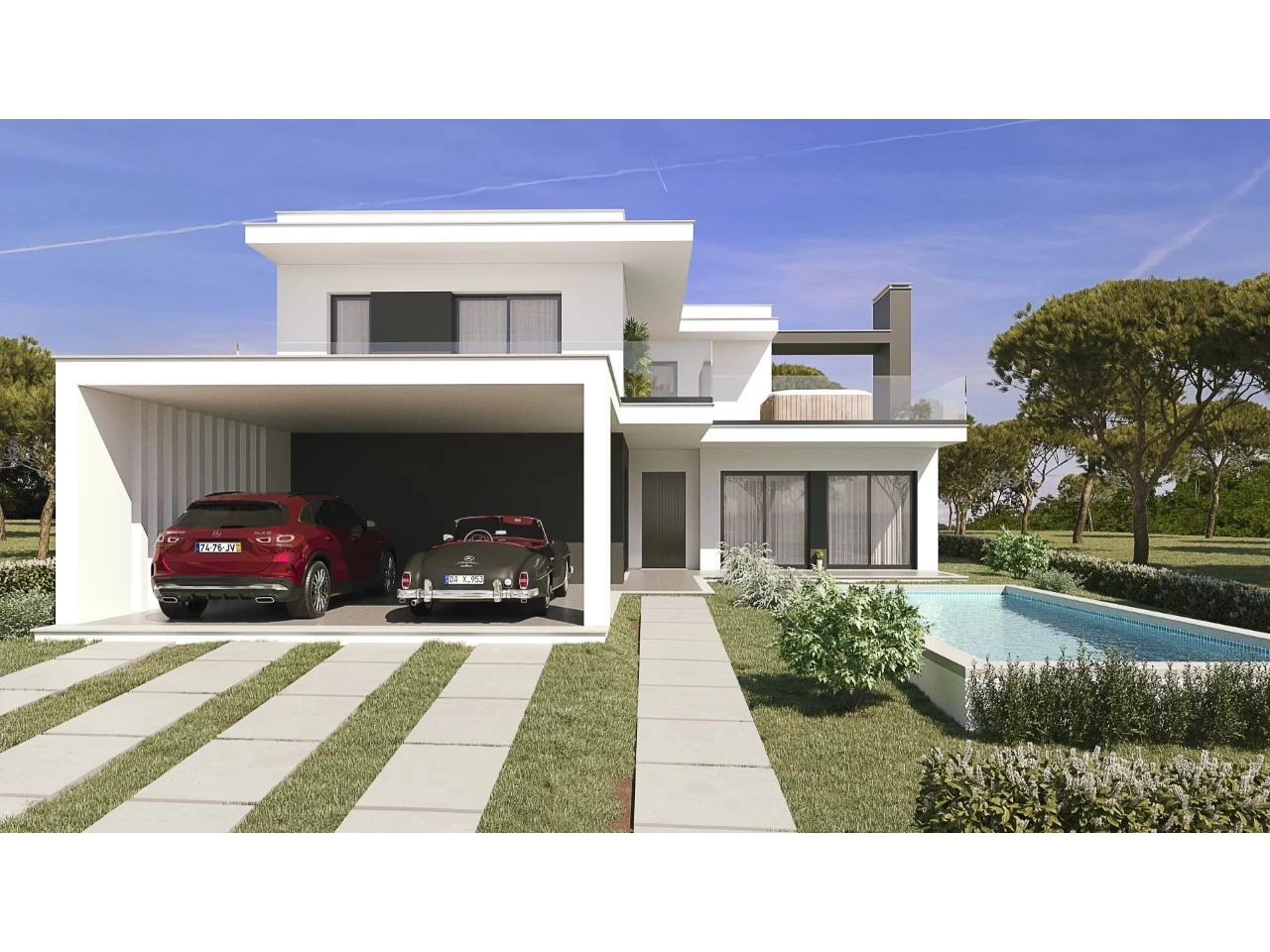 PRO-BL800-Obidos-03 MORADIA NOVA JUNTO À LAGOA DE ÓBIDOS COM PISCINA E JARDIM – VAU