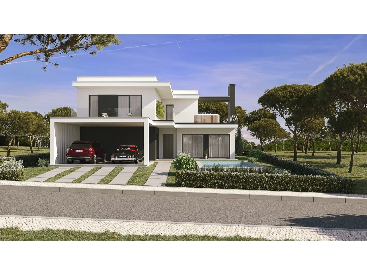 PRO-BL800-Obidos-10 MORADIA NOVA JUNTO À LAGOA DE ÓBIDOS COM PISCINA E JARDIM – VAU