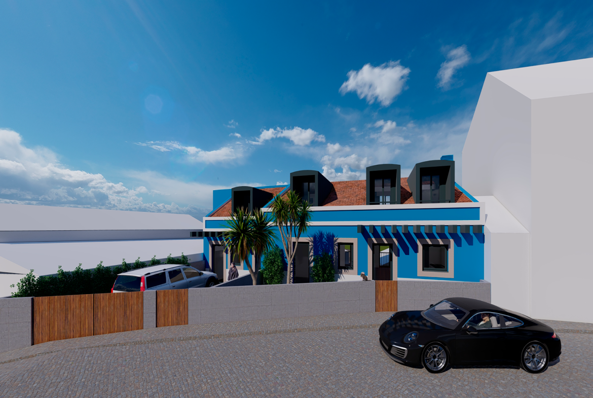 TERRENO COM PROJETO DE ARQUITETURA APROVADO EM TALAIDE – CASCAIS