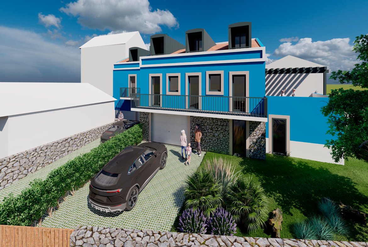 TERRENO COM PROJETO DE ARQUITETURA APROVADO EM TALAIDE – CASCAIS