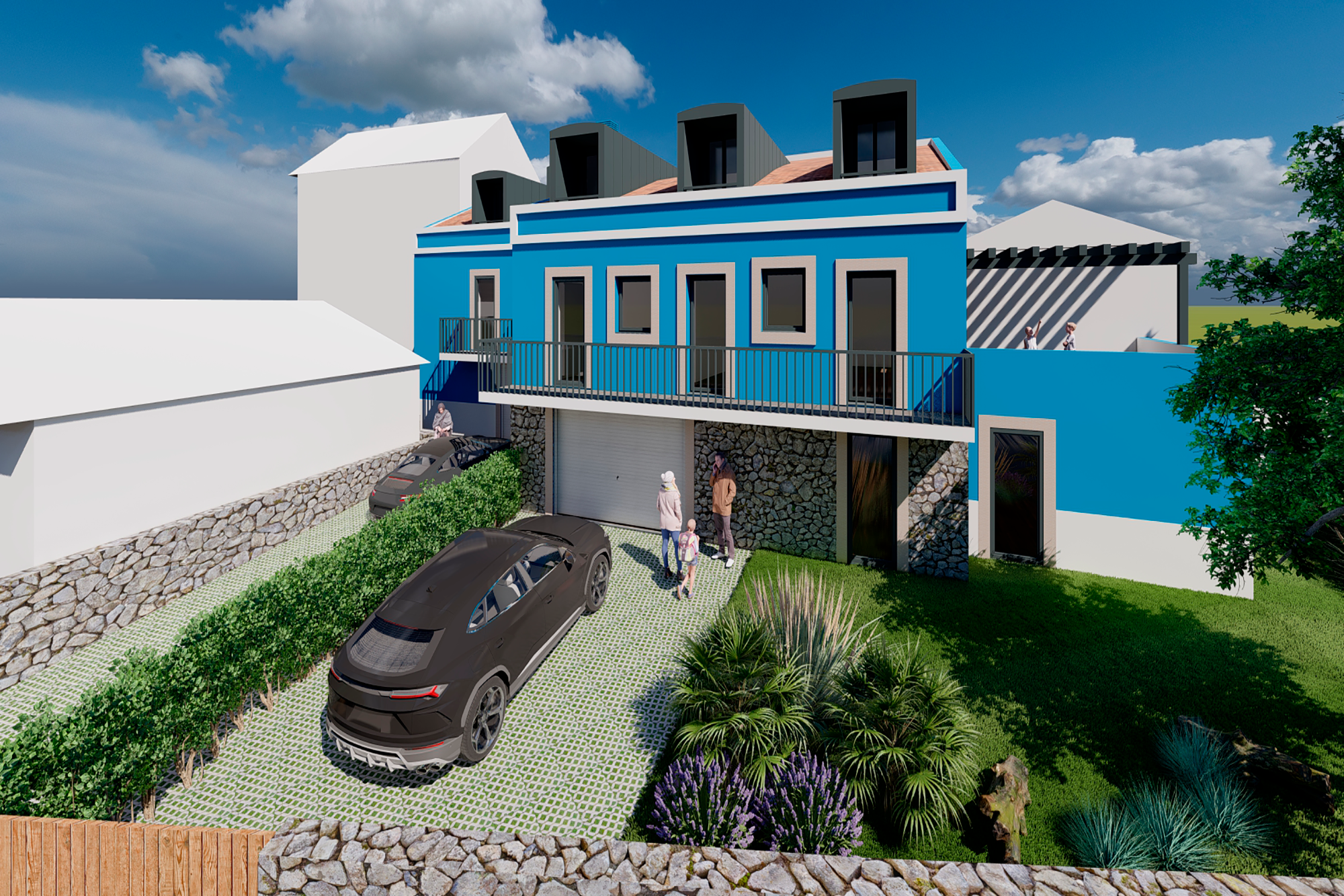 5 TERRENO COM PROJETO DE ARQUITETURA APROVADO EM TALAIDE – CASCAIS