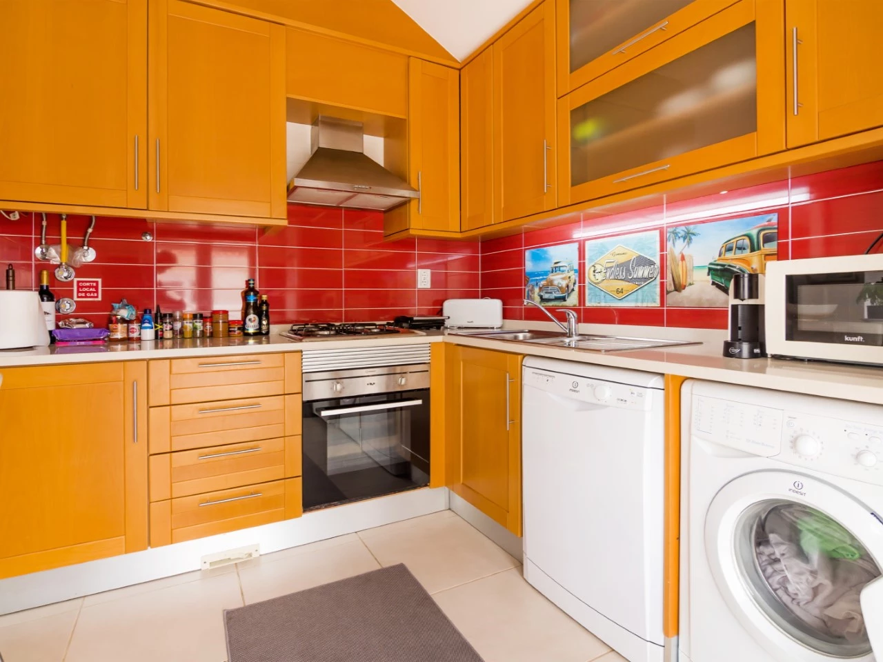 cozinha2 APARTAMENTO NO BALEAL A APENAS 350 METROS DO MAR