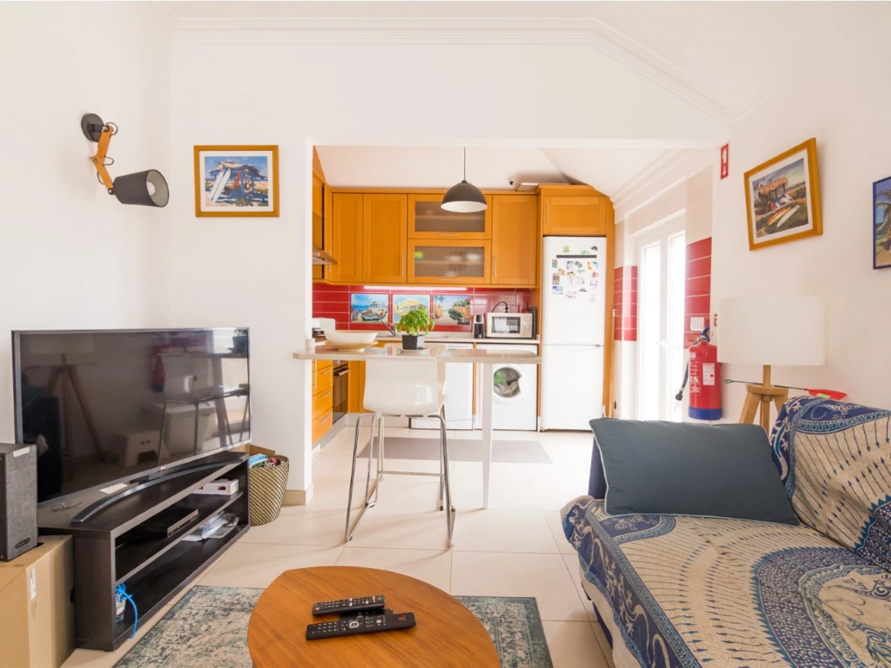 cozinha_fundo APARTAMENTO NO BALEAL A APENAS 350 METROS DO MAR