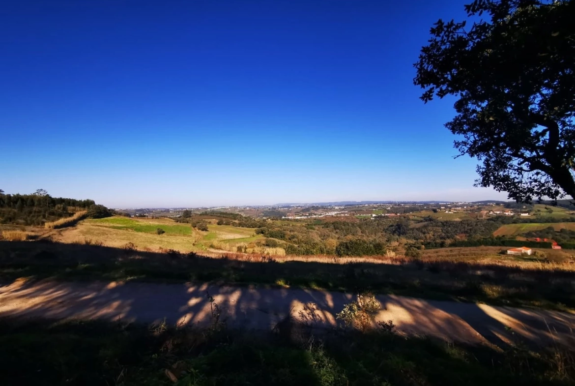LOTE EM ÓBIDOS COM VISTA DESAFOGADA SOBRE O CAMPO