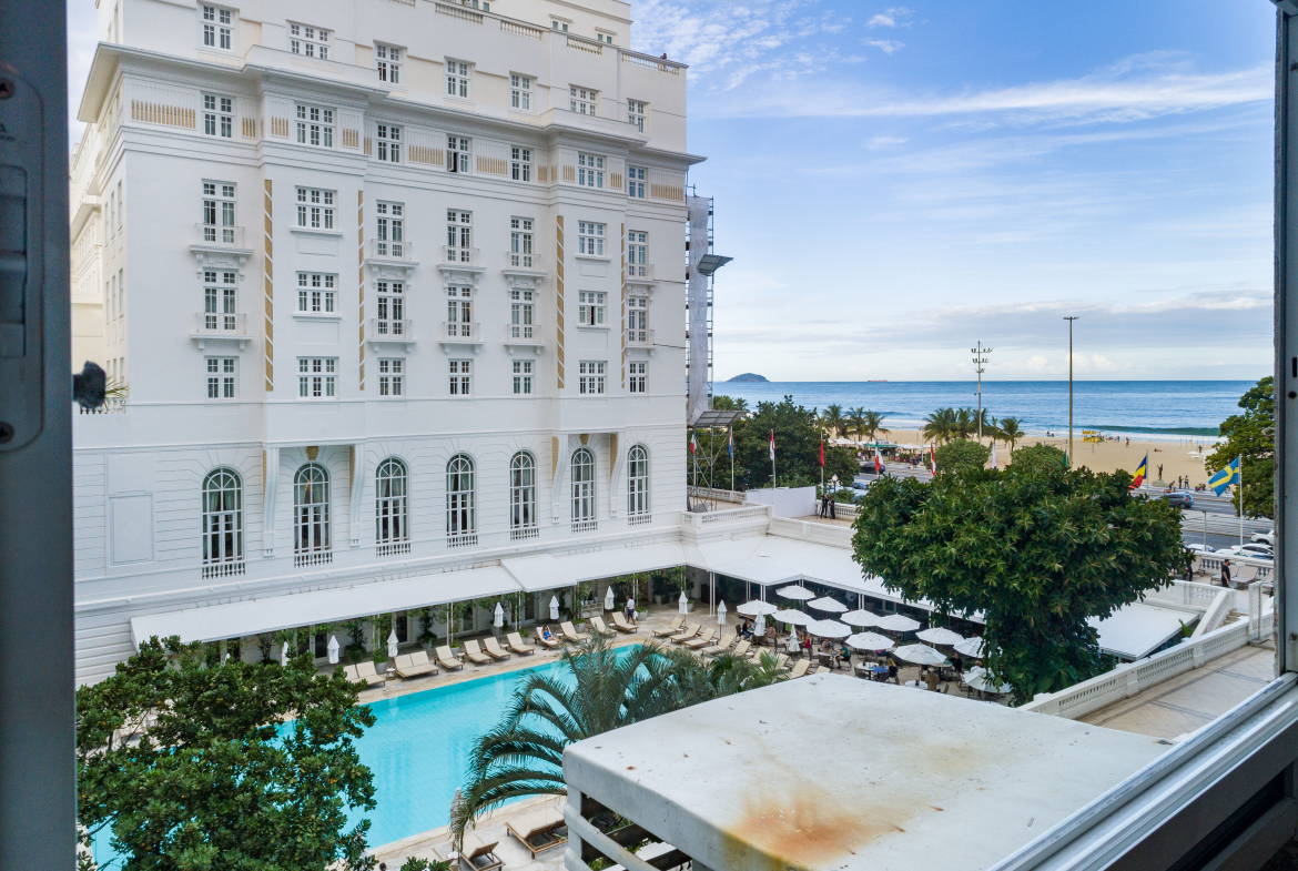 Praia de Copacabana. Edifício Chopin 305 m2