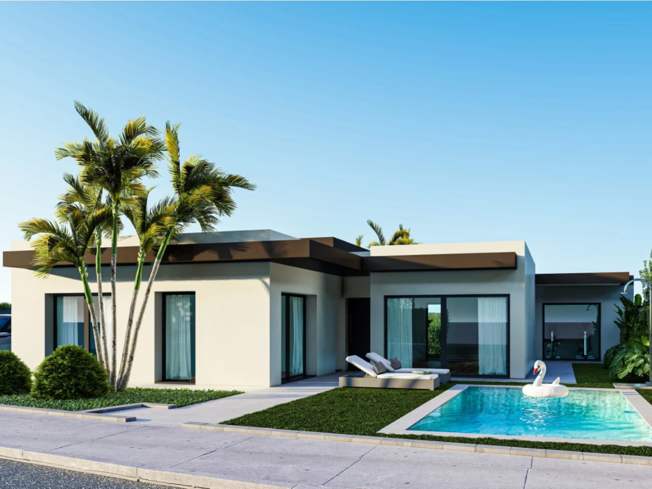 Óbidos_visão_frontal MORADIA T3 EM CONSTRUÇÃO NA VILA DE ÓBIDOS COM PISCINA