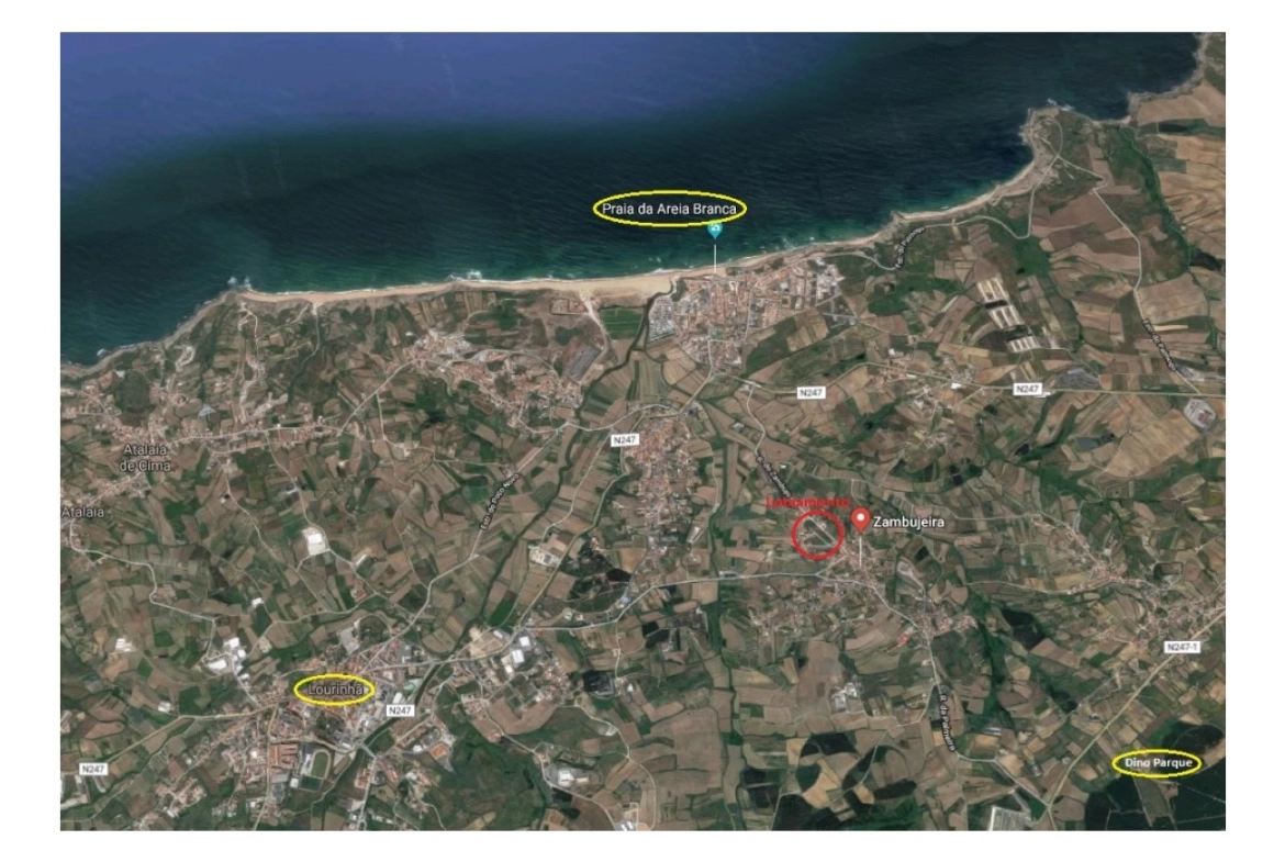 LOTE COM VISTA MAR APENAS A 1.5KM DA PRAIA DA AREIA BRANCA