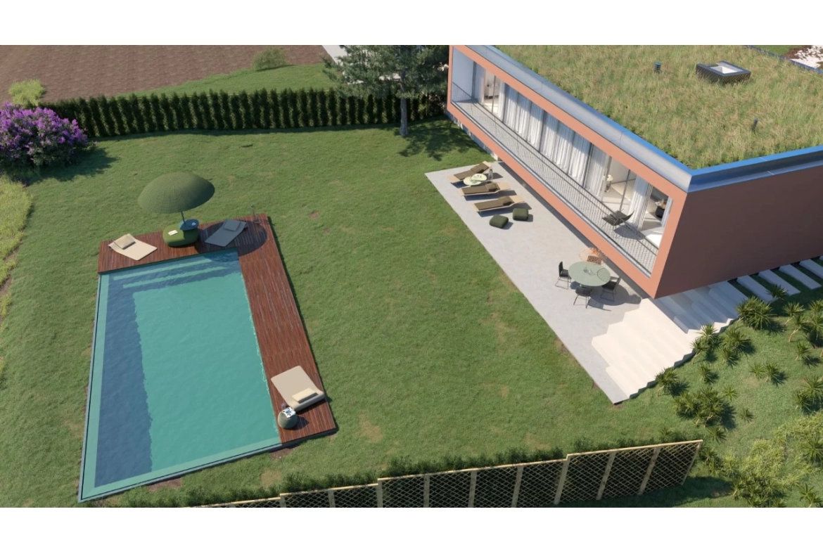 MORADIA ISOLADA COM 4 QUARTOS, JARDIM E PISCINA NO BOM SUCESSO RESORT, A 7 MINUTOS DA LAGOA DE ÓBIDOS E DAS PRAIAS DO OESTE