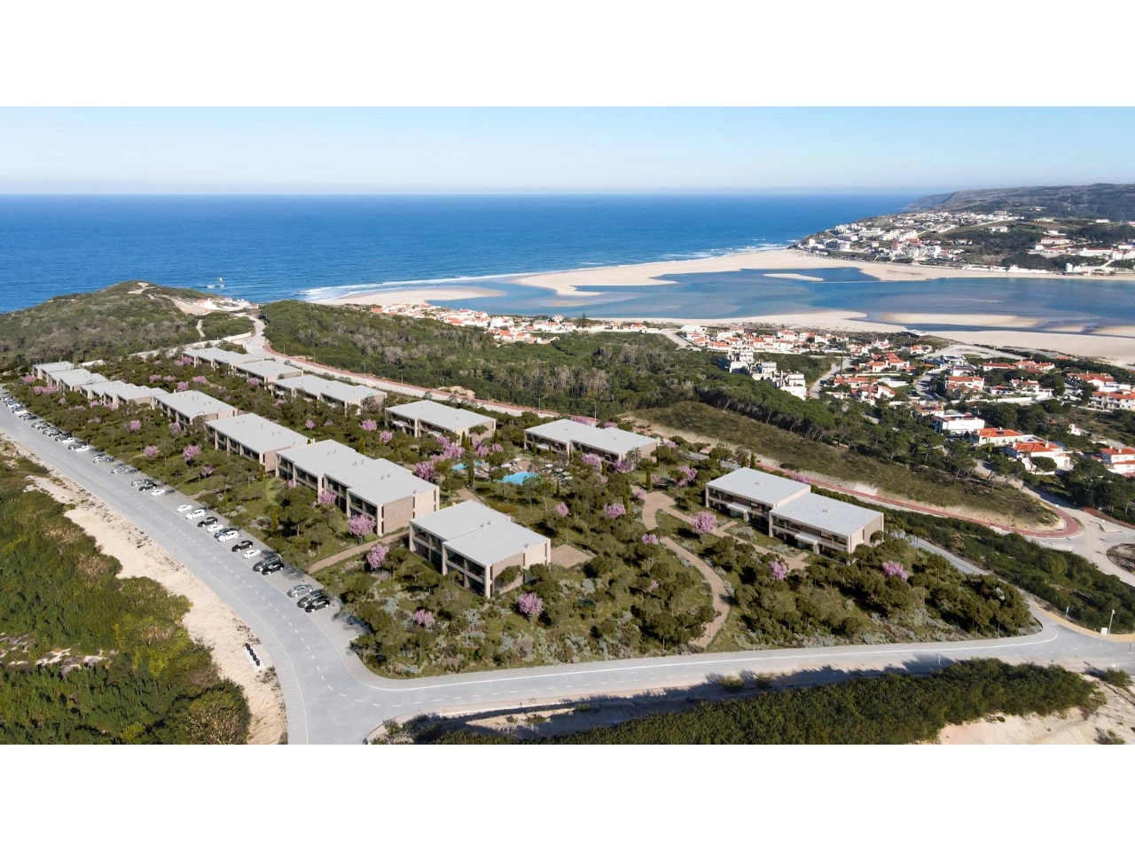 vista obidos vau vista aérea condomínio óbidos