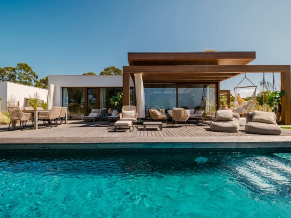 Moradia de luxo com vistas sobre o oceano Atlântico e a Lagoa de Óbidos em Golf Resort