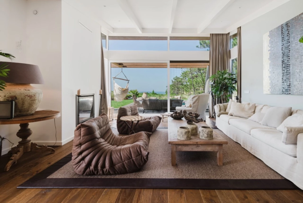 Moradia de luxo com vistas sobre o oceano Atlântico e a Lagoa de Óbidos em Golf Resort