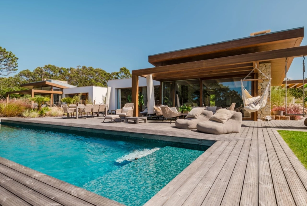 Moradia de luxo com vistas sobre o oceano Atlântico e a Lagoa de Óbidos em Golf Resort