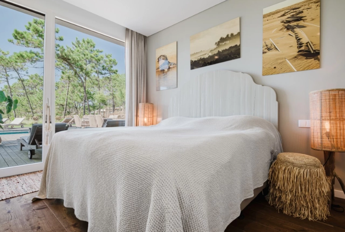Moradia de luxo com vistas sobre o oceano Atlântico e a Lagoa de Óbidos em Golf Resort