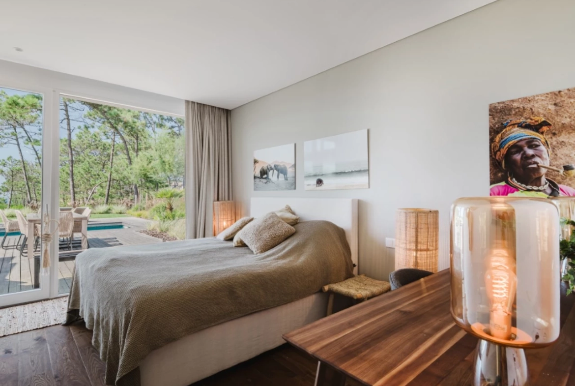 Moradia de luxo com vistas sobre o oceano Atlântico e a Lagoa de Óbidos em Golf Resort