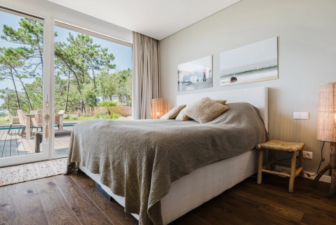 Moradia de luxo com vistas sobre o oceano Atlântico e a Lagoa de Óbidos em Golf Resort