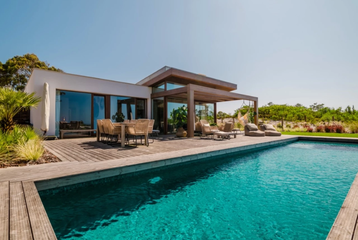 Moradia de luxo com vistas sobre o oceano Atlântico e a Lagoa de Óbidos em Golf Resort