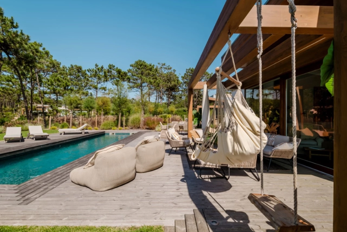 Moradia de luxo com vistas sobre o oceano Atlântico e a Lagoa de Óbidos em Golf Resort