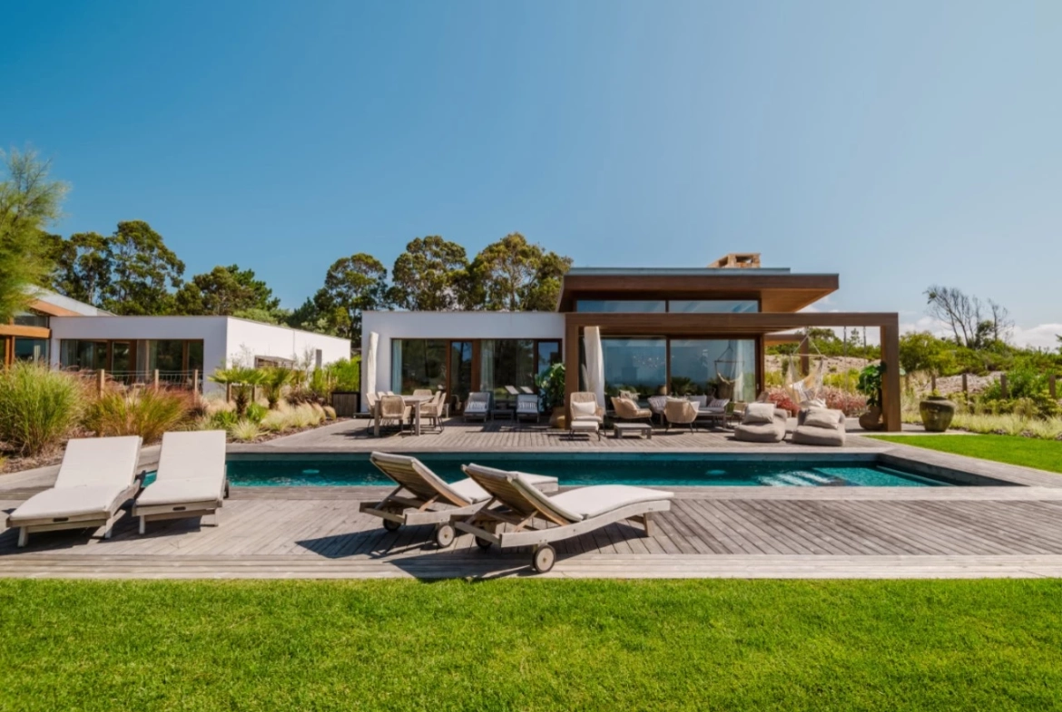 Moradia de luxo com vistas sobre o oceano Atlântico e a Lagoa de Óbidos em Golf Resort