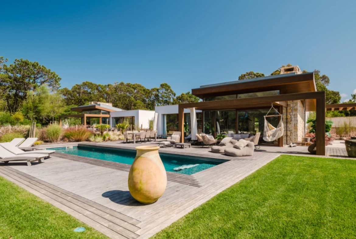 Moradia de luxo com vistas sobre o oceano Atlântico e a Lagoa de Óbidos em Golf Resort