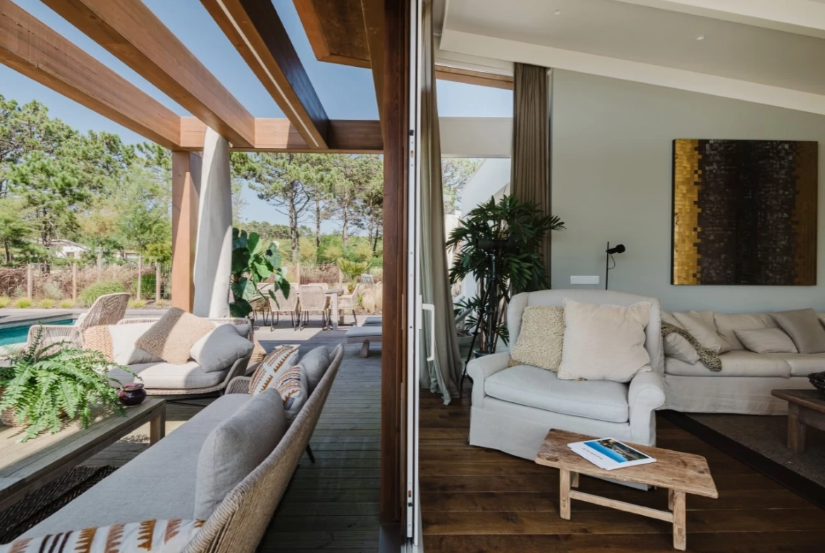 Moradia de luxo com vistas sobre o oceano Atlântico e a Lagoa de Óbidos em Golf Resort