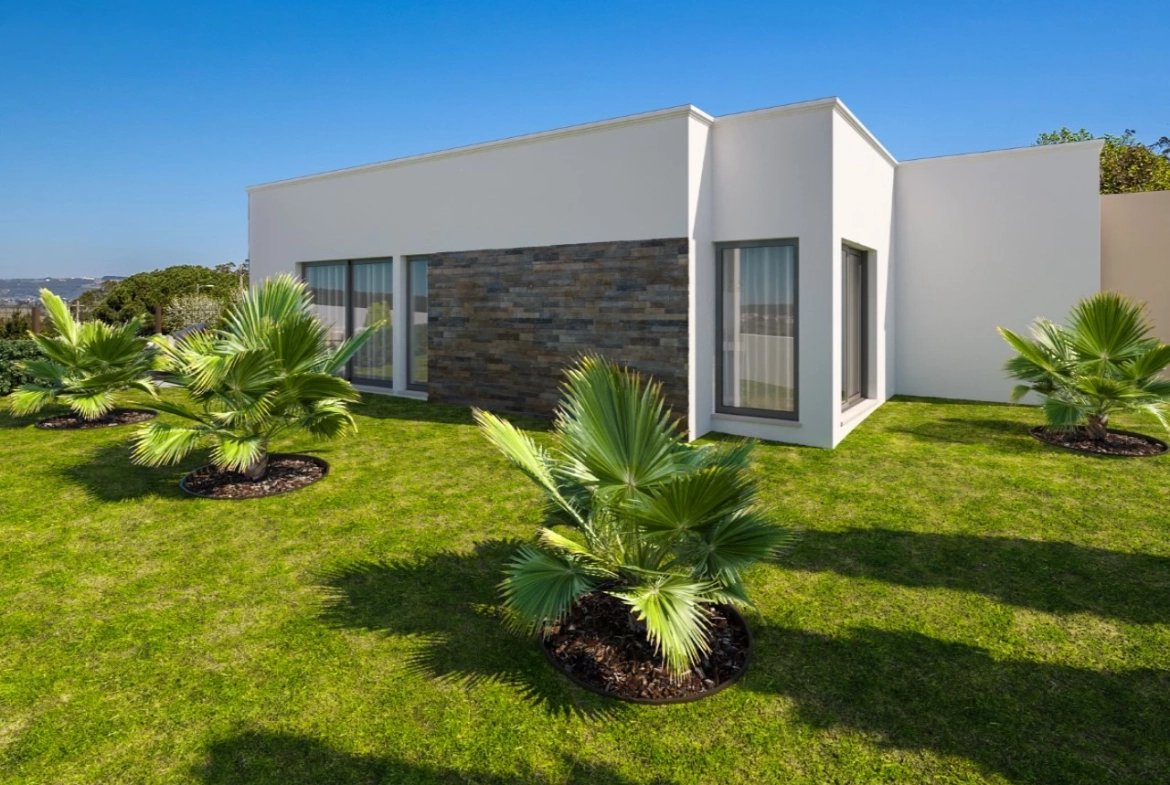 Moradia térrea de 4 Quartos com Jardim, Piscina e Garagem na Serra do Bouro, a 5 Km da praia de São Martinho do Porto