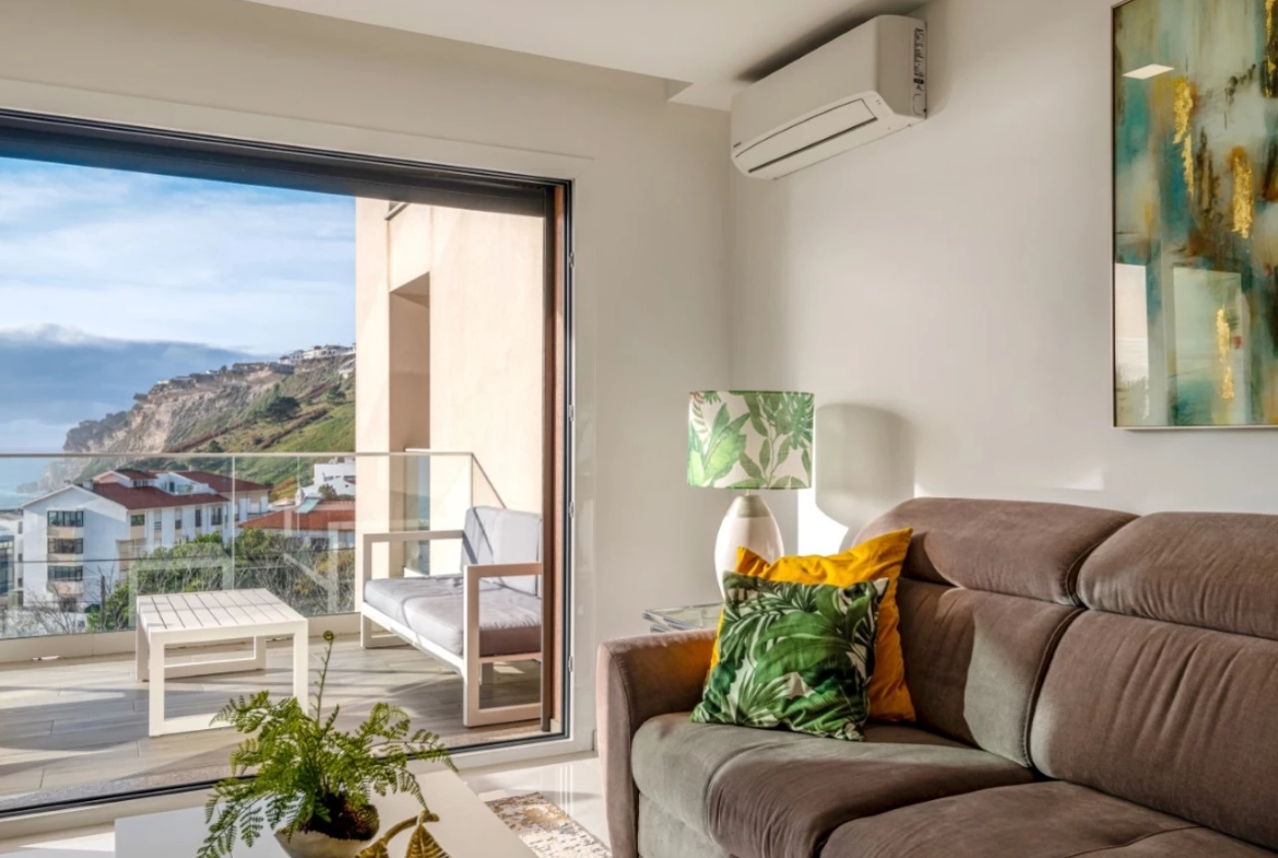 Apartamento moderno com vista mar deslumbrante