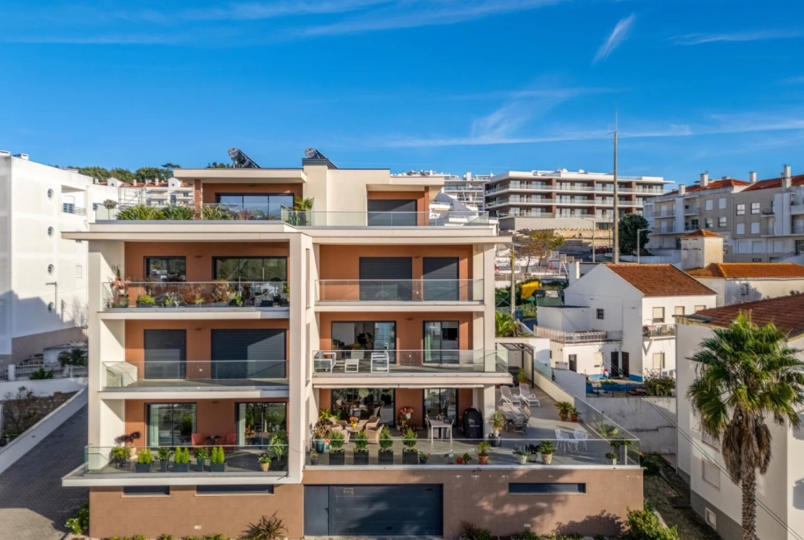 Apartamento moderno com vista mar deslumbrante