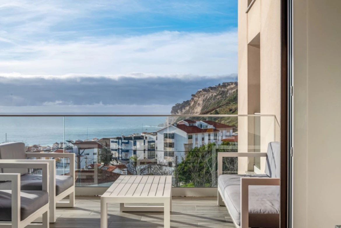 Apartamento moderno com vista mar deslumbrante