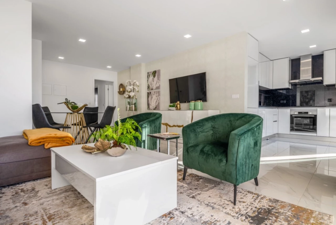 Apartamento moderno com vista mar deslumbrante