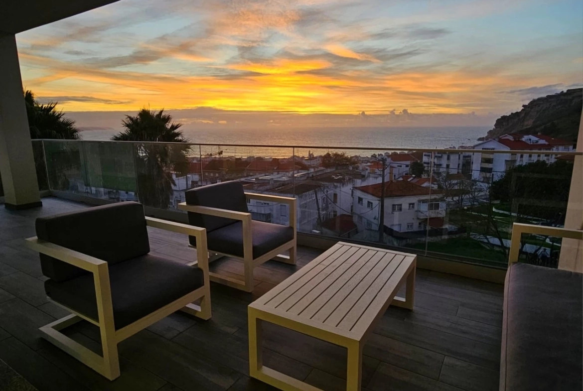 Apartamento moderno com vista mar deslumbrante