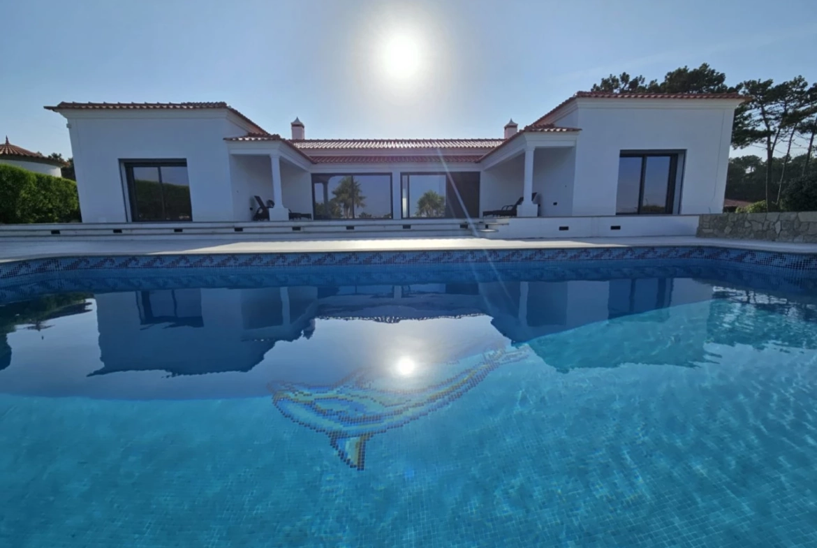 Moradia com 4 quartos e piscina com vista para a Lagoa de Óbidos