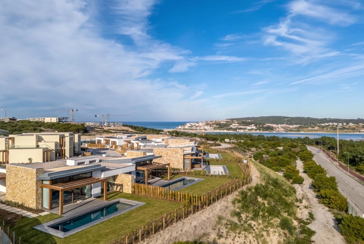 Moradia moderna perto da praia e da lagoa de Óbidos