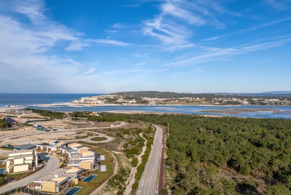 Moradia moderna perto da praia e da lagoa de Óbidos
