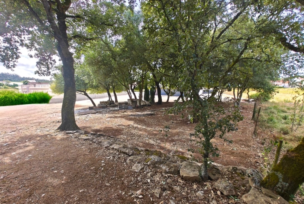 Moradia rodeada pela natureza e com vista para a serra