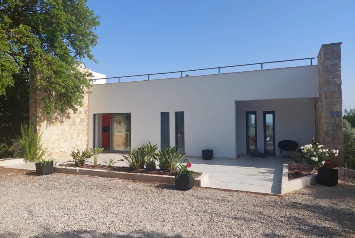 Moradia com piscina e vista sobre a Lagoa de Óbidos