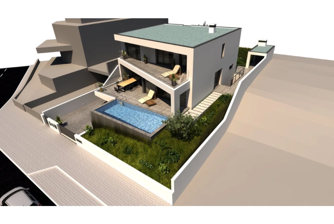 Moradia de 4 quartos com vista Mar – Praia da Areia Branca