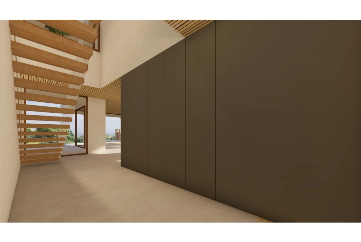 Moradia de luxo inserida num Golfe Resort junto à praia e com vista Mar
