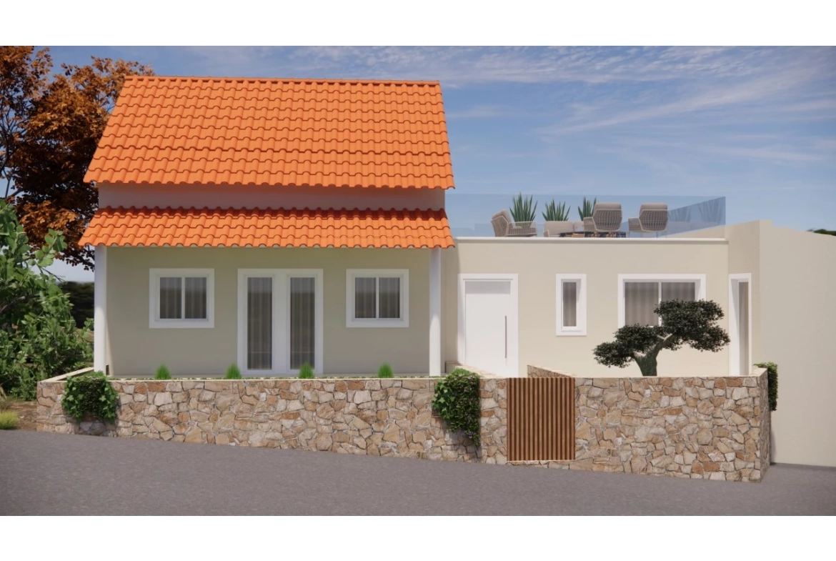 Moradia com vista desafogada para reconstrução