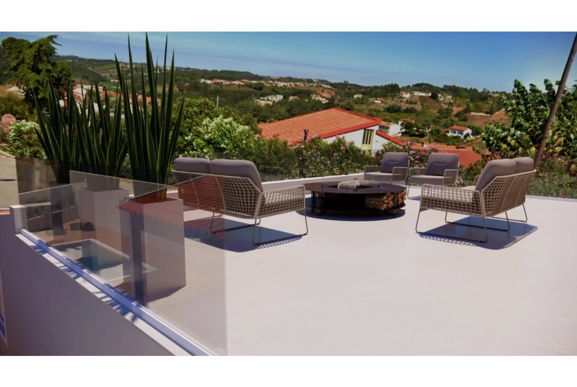 Moradia com vista desafogada para reconstrução