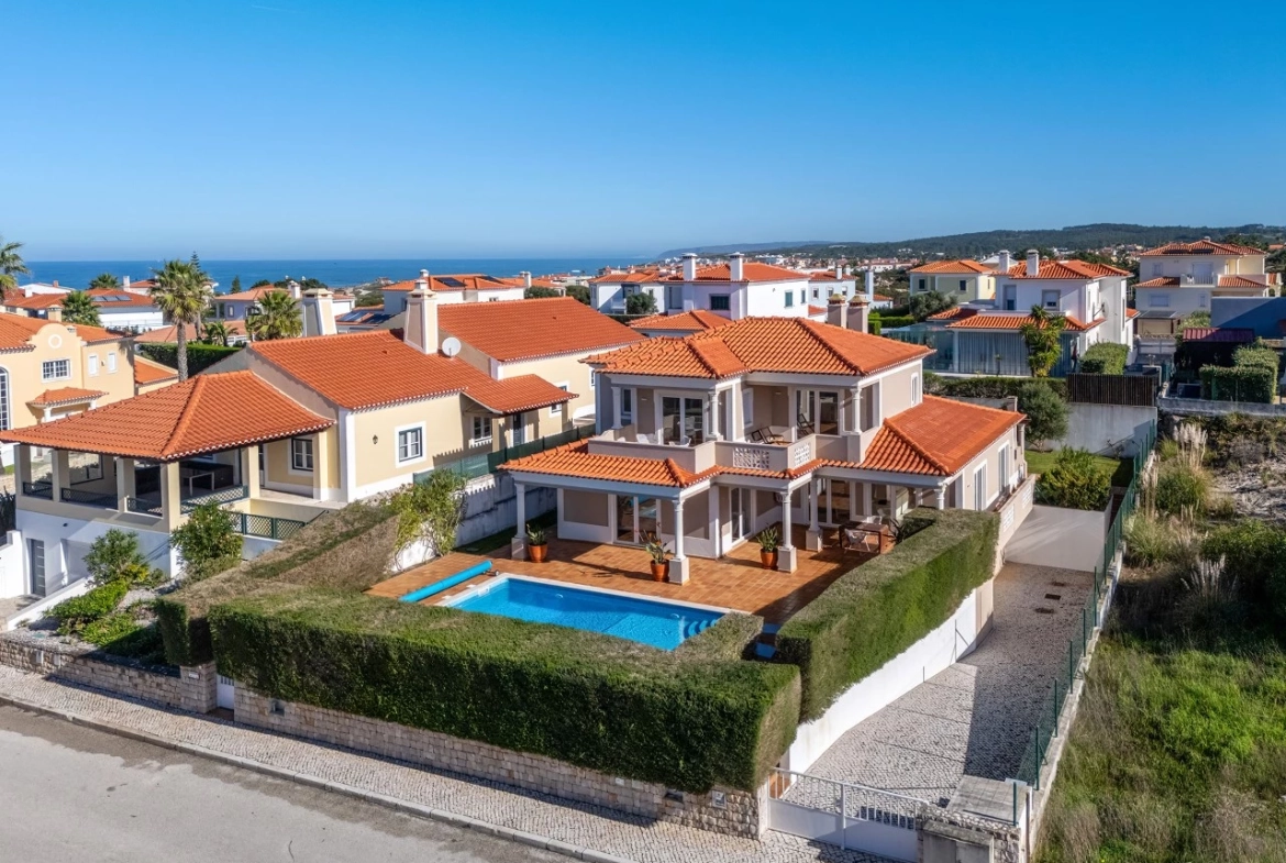 Moradia T3 com piscina, jardim, garagem e vista no Praia d’el Rey Beach & Golf Resort