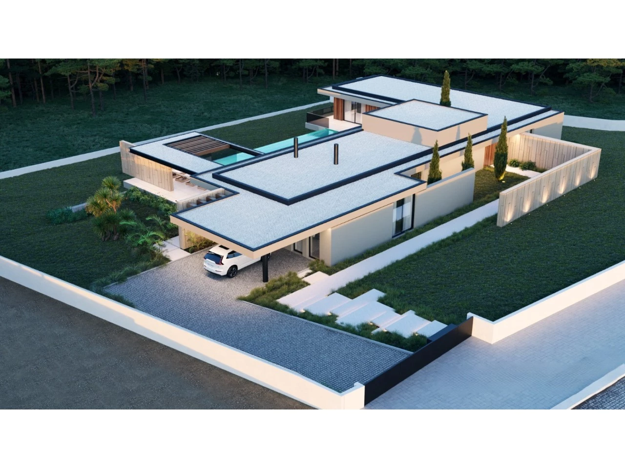 Moradia de luxo rodeada por natureza e a poucos minutos das praias