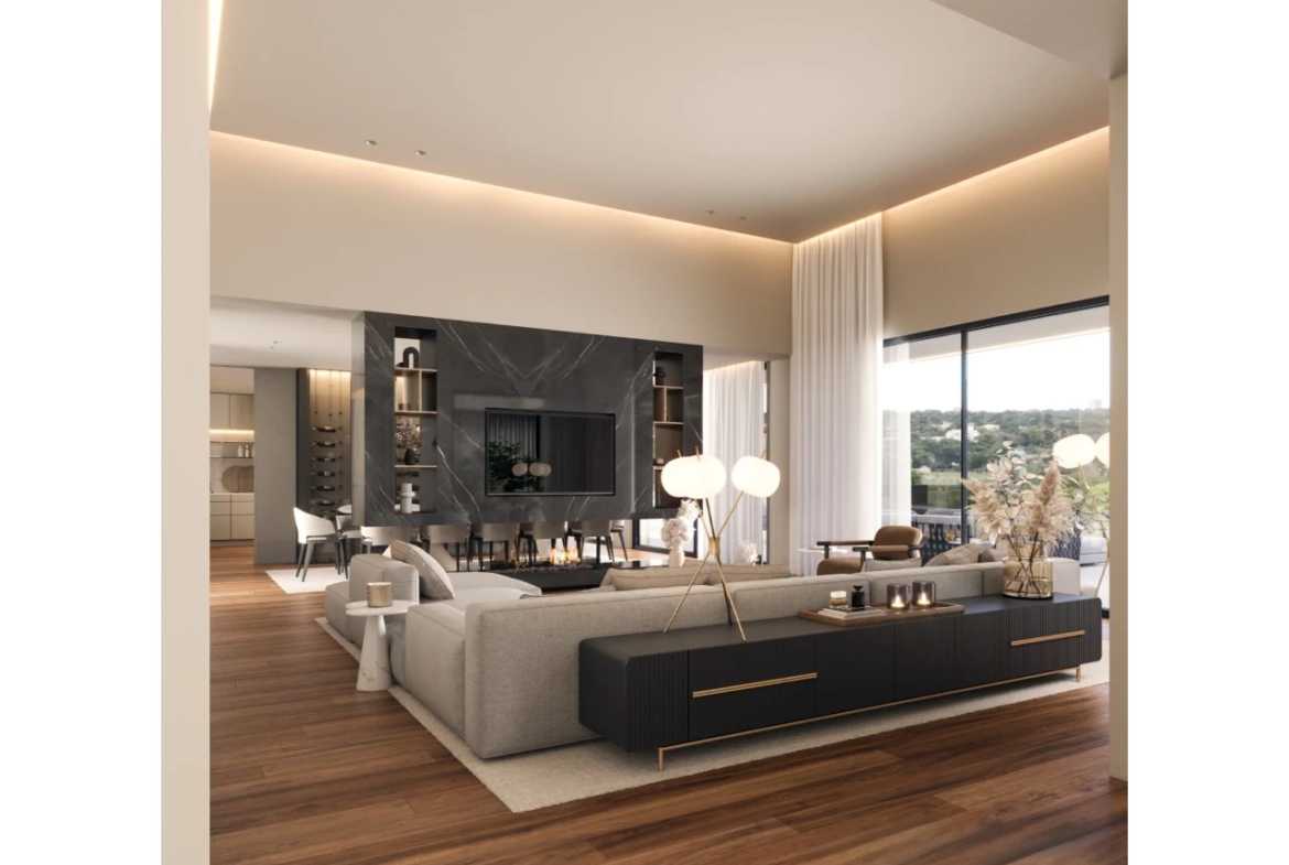 Moradia de luxo rodeada por natureza e a poucos minutos das praias