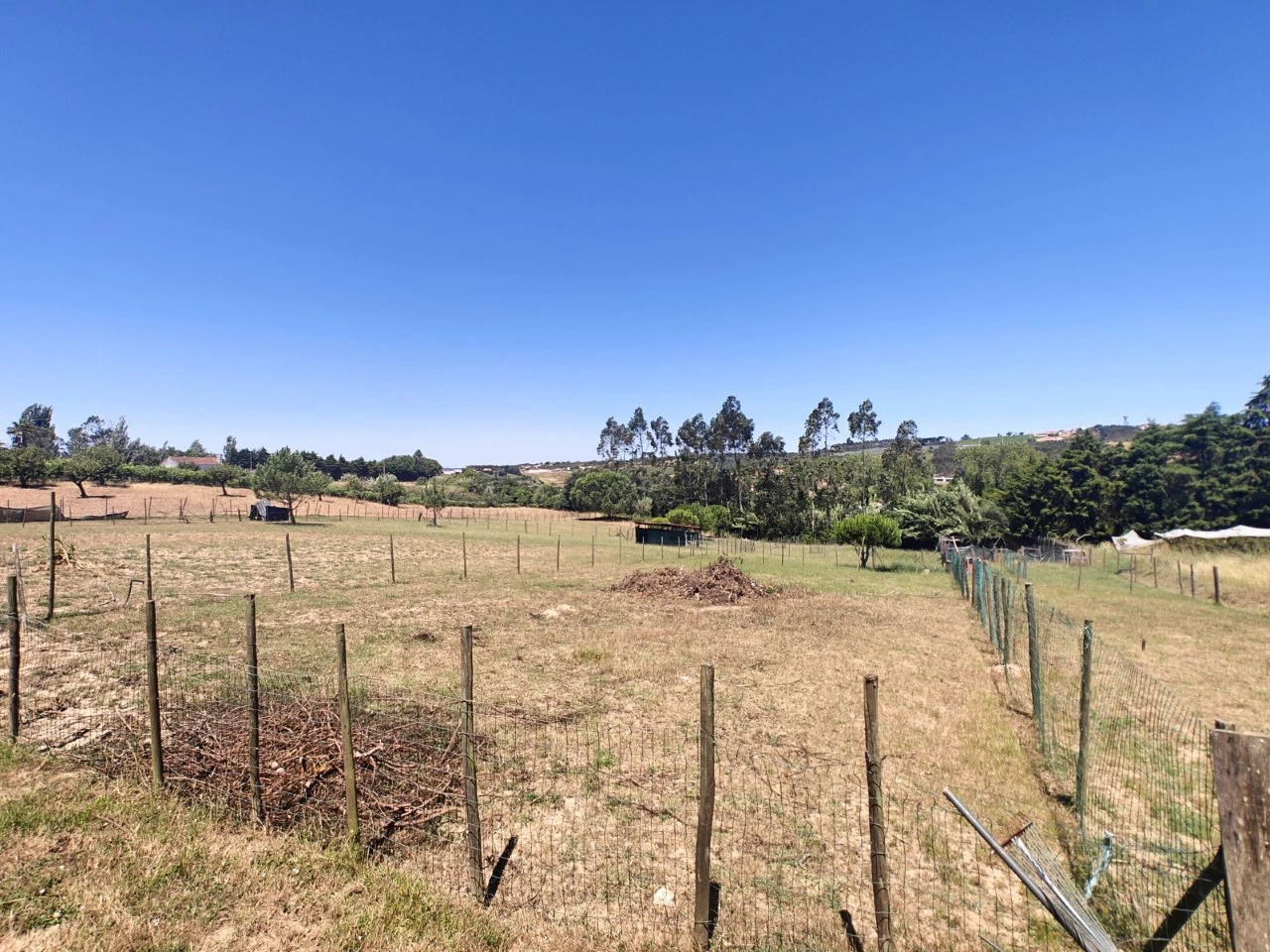 Moradia com piscina, grande área de terreno e vista para a Serra do Montejunto
