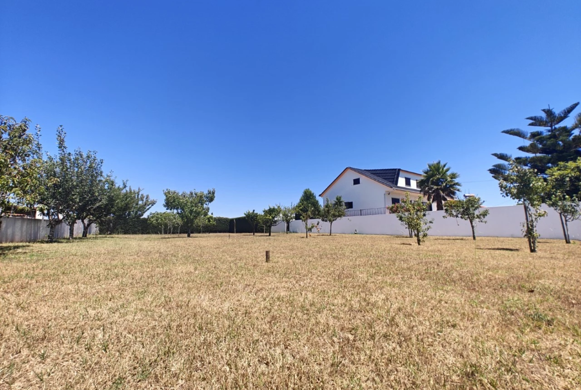 Moradia com piscina, grande área de terreno e vista para a Serra do Montejunto