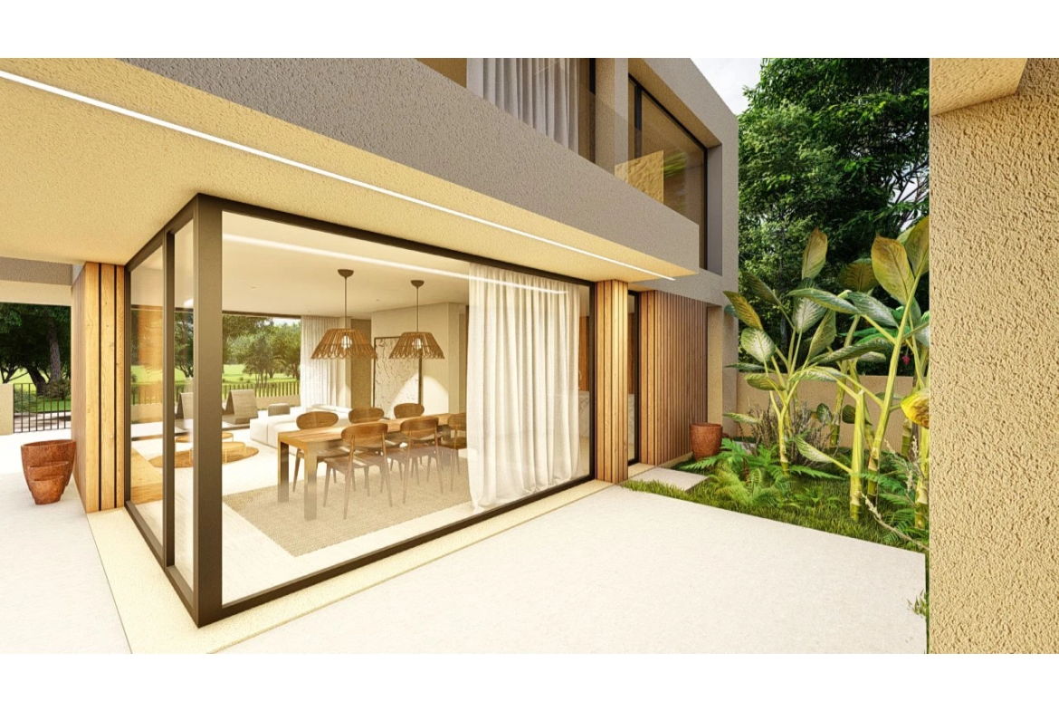 Moradia contemporânea com piscina e vista mar a 4 minutos da praia da Areia Branca