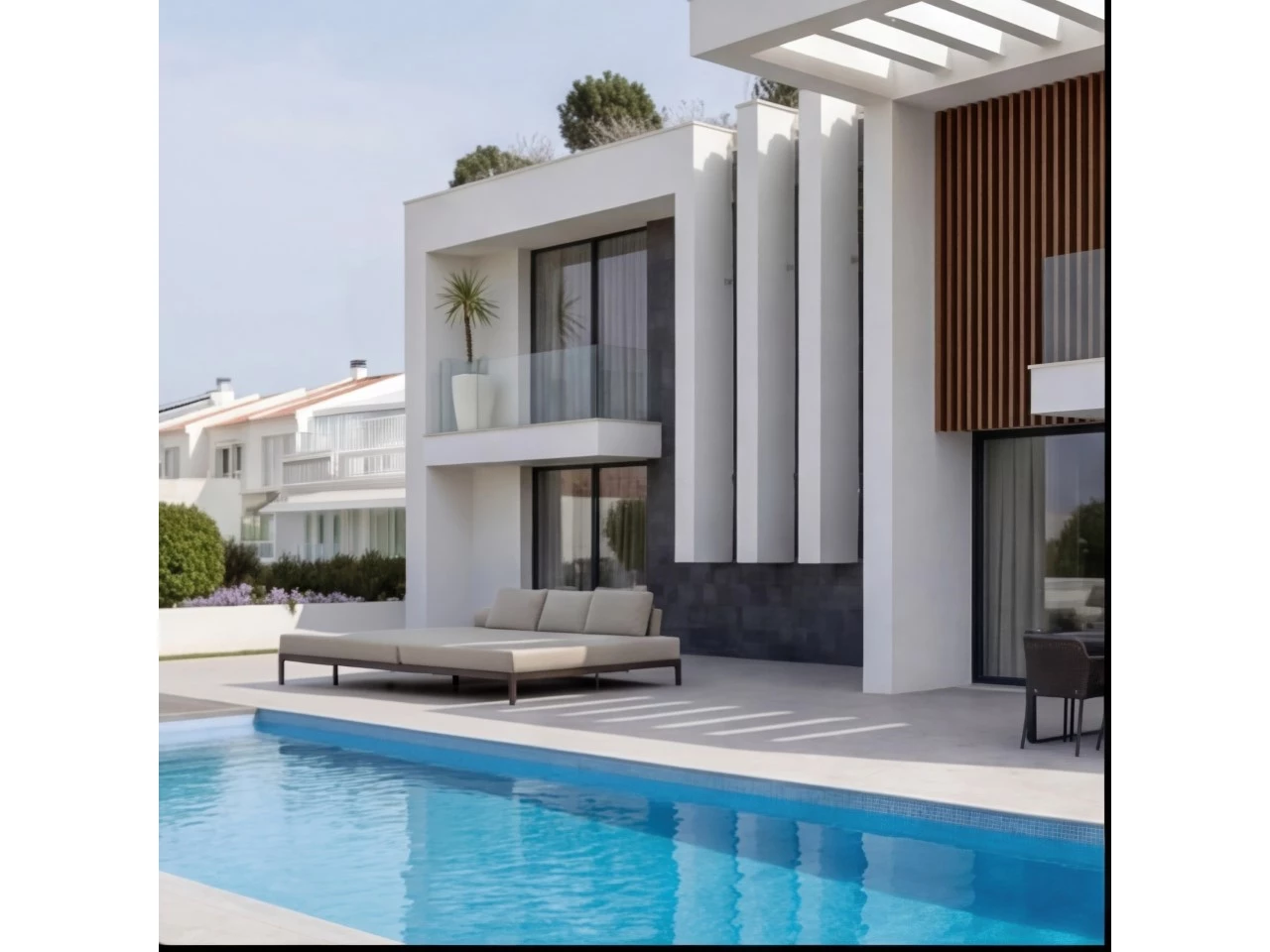 Moradia isolada com piscina apenas a 400 m da praia