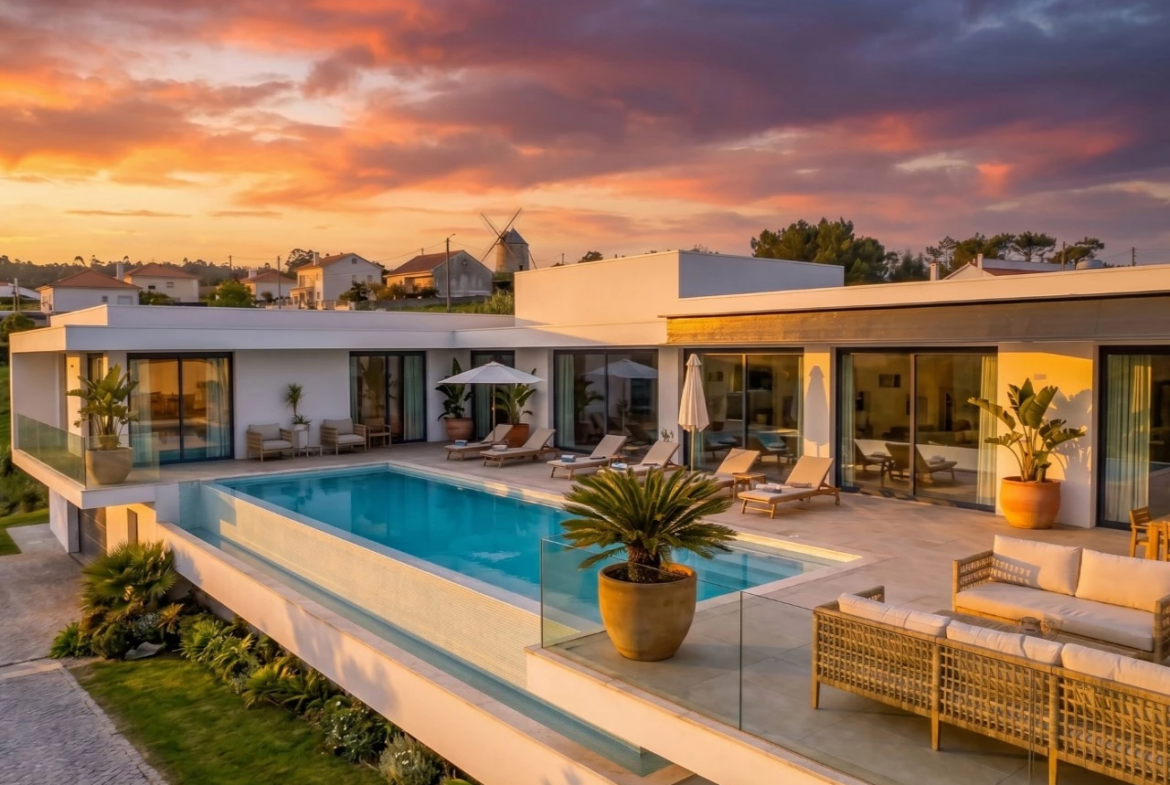 Moradia de luxo rodeada por natureza e a poucos minutos das praias